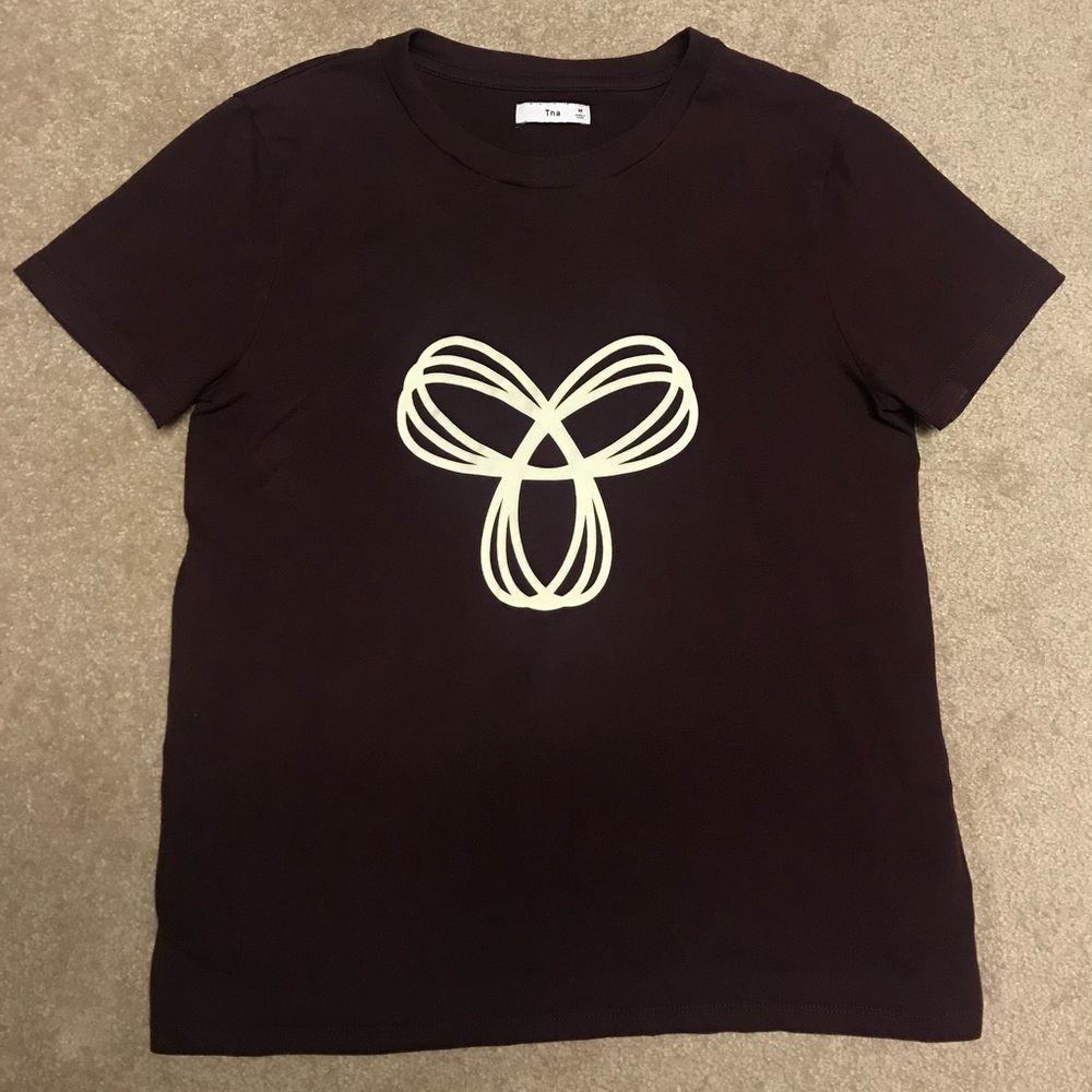 **SOLD**TNA burgundy shirt